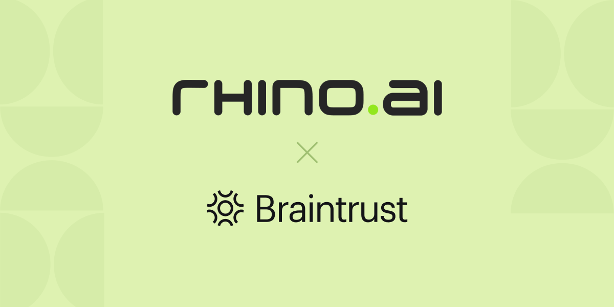 Rhino.ai x Braintrust