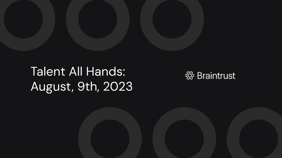 The Professional Network Launch Contest (June 2023) - Braintrust